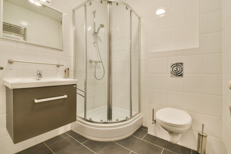 Contemporary Shower Area